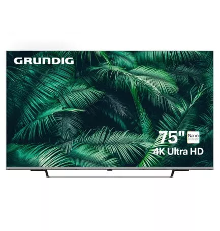 Телевизор Grundig 75 NANO GH 8600 RU (2024), серебристый
