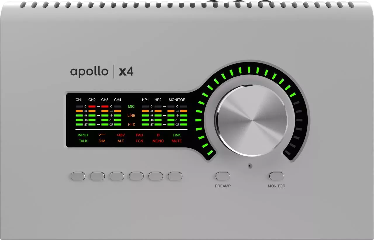 Аудиоинтерфейс Universal Audio Apollo x4 Gen 2 STU+