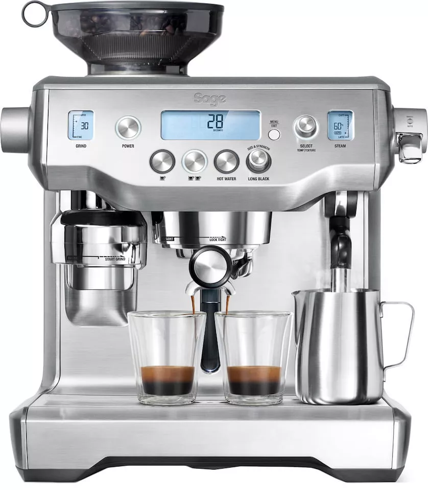 Кофемашина Sage Oracle BES980BSS, серебристая