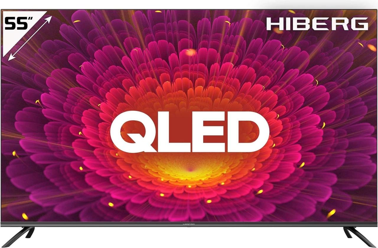 Телевизор HIBERG QLED 55Y RU