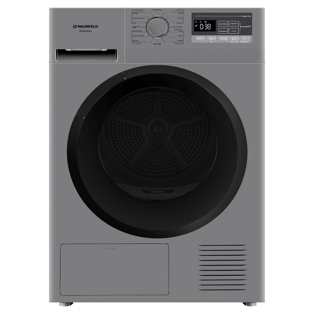 Сушильная машина с тепловым насосом MAUNFELD MFDM168SL02 RU